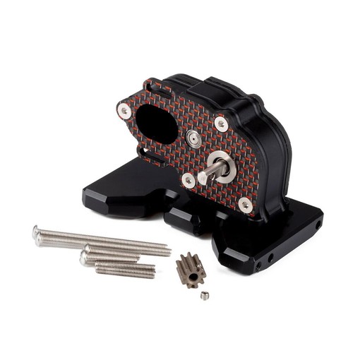 New! Carbon Fiber LCG Chassis Kit w/ Gearbox Cab body for 1/10 RC Crawler Builds - Picture 6 of 50