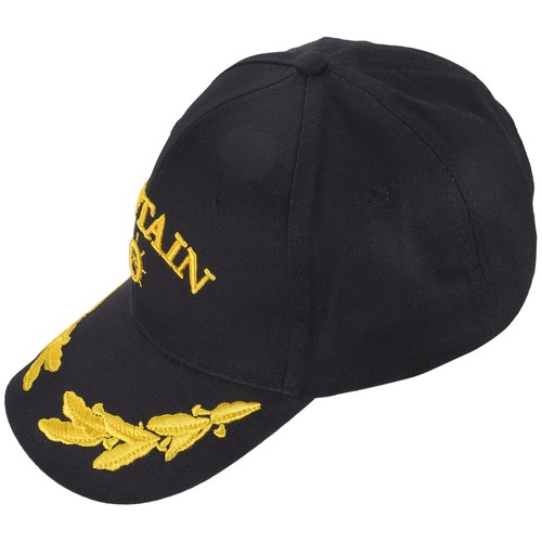 Captain Hat for Cosplay Boat Navy Embroidered Baseball Miss - Picture 3 of 12