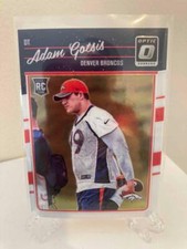 2016 Donruss Optic #101 Adam Gotsis Denver Broncos RC Rookie Card