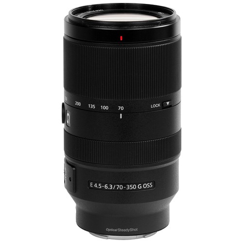 Sony E 70-350 F/4.5-6.3 G OSS Lens - 3 Lens Kit +Tripod +Backpack - 32GB Kit - Picture 2 of 7