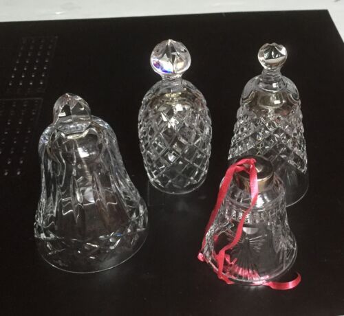 4x Waterford Crystal Dinner Xmas Bells: vtg 88 91 04 Millennium Collection 2000 - Picture 3 of 17