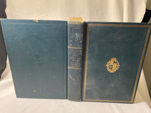 The Great Events Of The Great War Vol. VI 1918 National Alumni WW1 - Picture 1 of 12