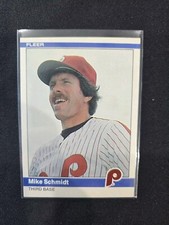 1984 Fleer Baseball Mike Schmidt #48