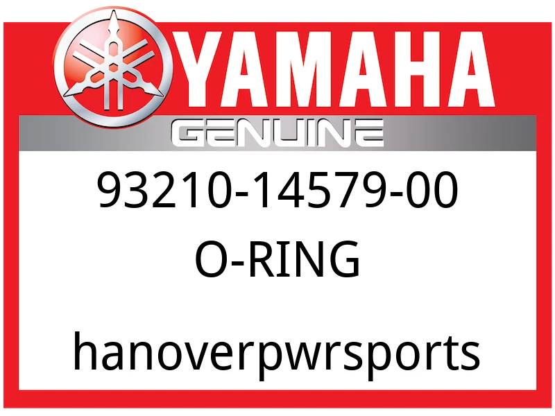 Yamaha OEM Part 93210-14579-00 O-RING | eBay