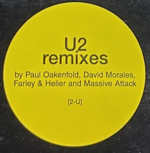 2U - U2 Remixes by Oakenfold Morales Farley & Heller Massive Attack 2x12" Vinyl - Picture 2 of 7