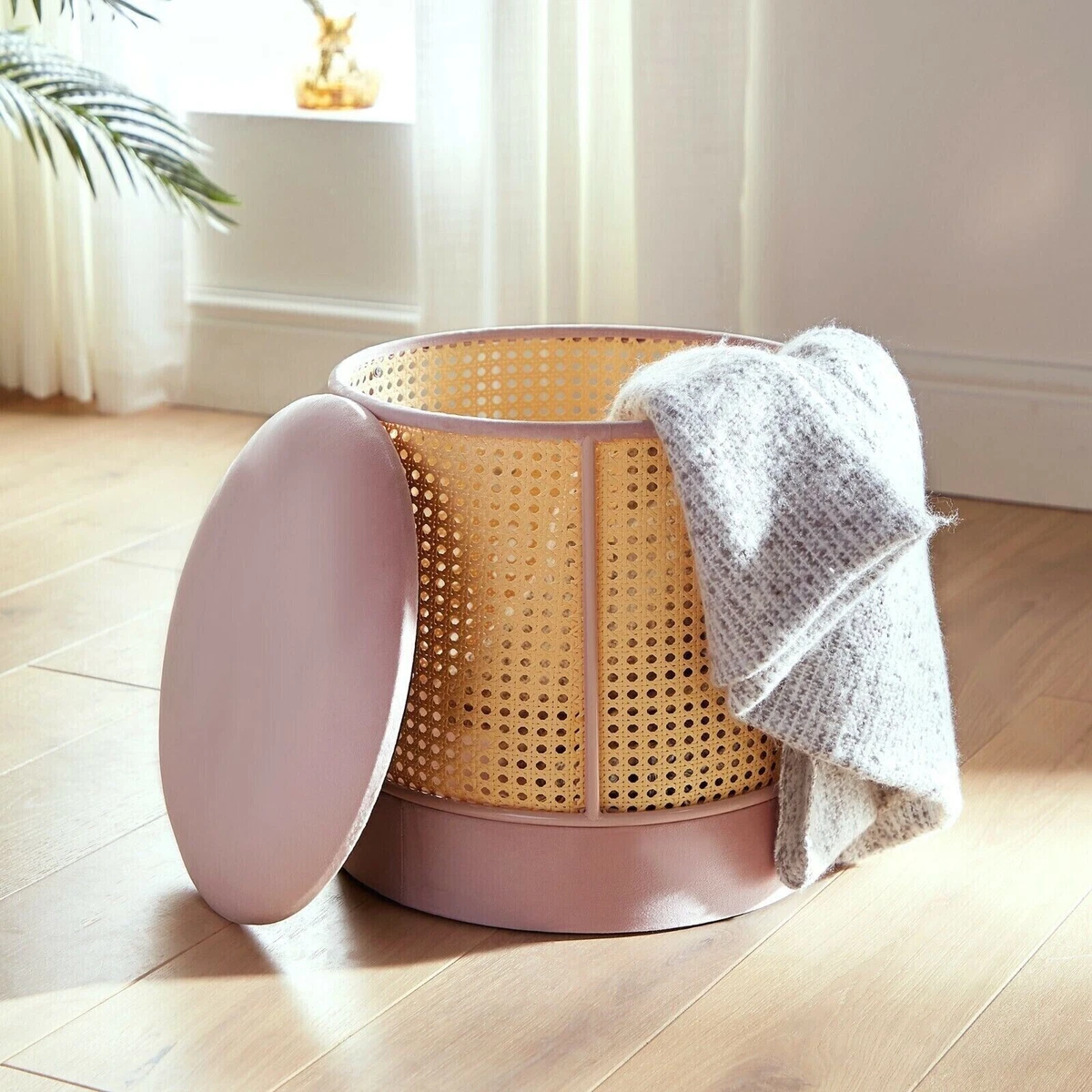 Rattan 2025 storage stool
