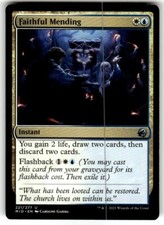 Faithful Mending Innistrad: Midnight Hunt Regular MTG NM