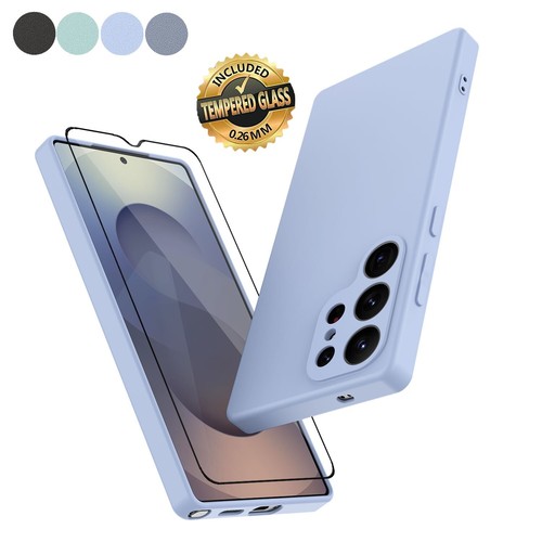 For Samsung Galaxy S25 Ultra S25 Plus S25 Silicone Case Cover + Screen Protector - Picture 5 of 52