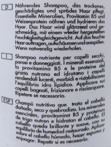 Vital Nutrition Shampoo / Keune Care - Foto 3 di 6