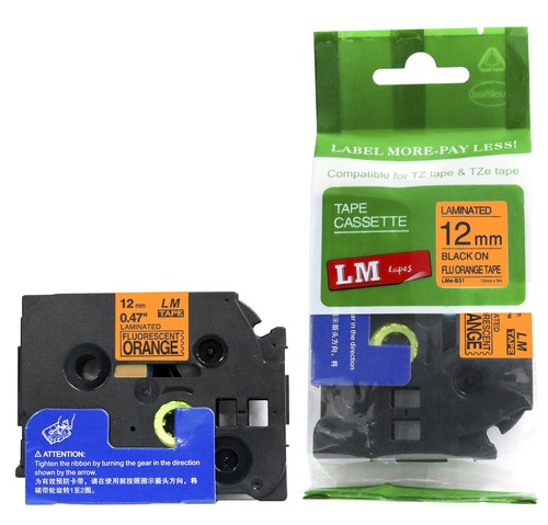Cintas P-touch compatibles con tamaño y etiqueta para Brother PT-1880 PT1880 - Imagen 3 de 37