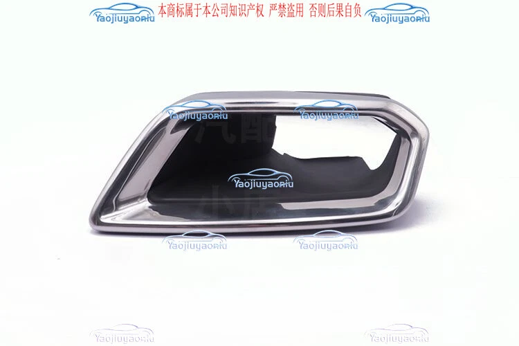 Parachoques trasero izquierdo punta de escape y soporte moldura para Honda CR-V 2023-2025 Foto 2 de 4