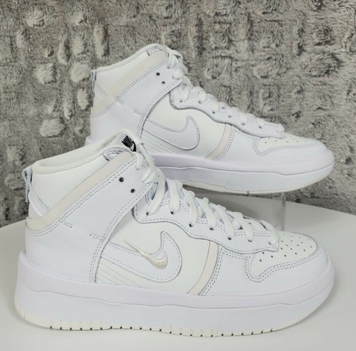 Zapatos para mujer Nike Dunk High Up Rebel Summit blancos talla 8,5 DH3718-100 - Imagen 2 de 6