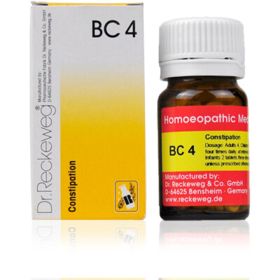 Dr Reckeweg BC 4 (Bio-Combination 4) Tablets 20g Homeopathic Made in Germany