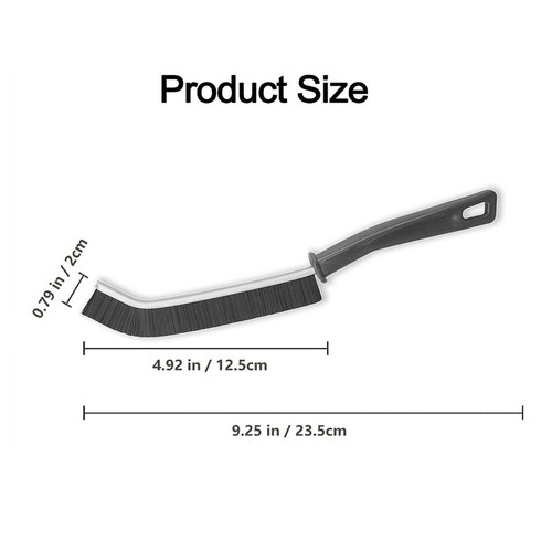 4Pcs Hard Bristle Recess Crevice Cleaning Brush Household Car Kitchen Gap Tool B - Picture 2 of 11