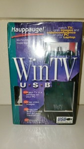 Hauppauge-WinTV-USB-Model-602-New-Sealed-in-Retail-Box-Vintage
