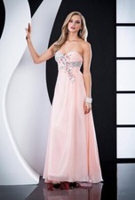 Jasz Couture 4519 Women's Dress Size 00 Pink Prom Dress - New Tags Attached