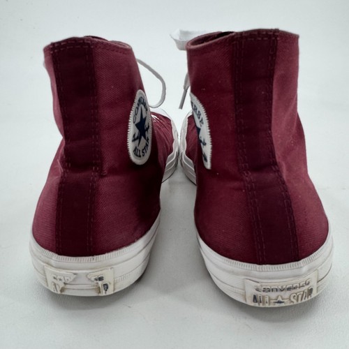 Converse All Star Chuck Taylor II MENS Burgundy Lace Up High Top Skate Shoes 13 - Picture 7 of 24