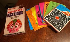 Pocket Optical Illusions Creative Child Card Deck 1993