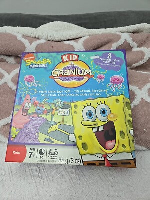 Kid Cranium Nickelodeon Spongebob Squarepants Hasbro Board Game 99% Complete