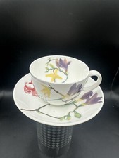 Vintage Wedgwood Kensington Gardens Bone China Tea Cup and Saucer