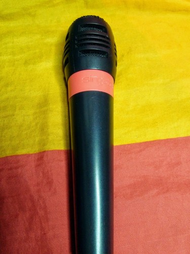 Genuine Singstar Red Microphone for Playstation 2 PS2 - Picture 2 of 4