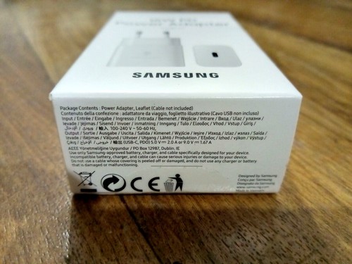 Samsung Adaptateur USB-C 15W Chargeur secteur Rapide - EP-T1510 NEUF & ORIGINAL - Photo 6 sur 6