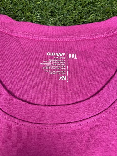 Para mujer Old Navy Calce Perfecto Mangas Cortas Múltiples Tallas Cosmo Berry - Imagen 2 de 3