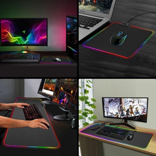 Ninja Dragons RGB Gaming 1 Touch Light Up Mouse Pad - Large Size - Picture 6 of 11