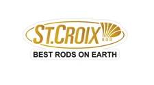 ST. CROIX RODS FISHING BASS BOAT VINYL CAR TRUCK WINDOW STICKER DECAL GRAPHIC