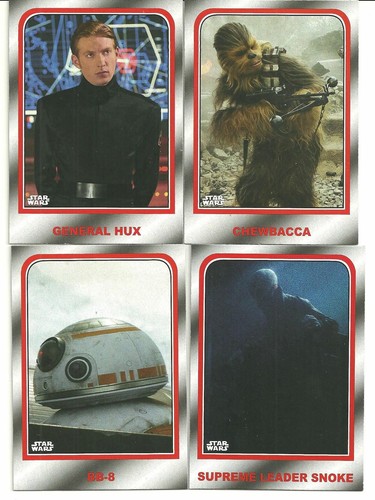 2017 Topps Star Wars Journey To The Last Jedi Choose Your Destiny 10 Card Set - Picture 3 of 4