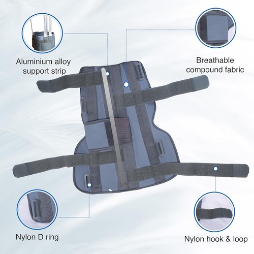 Knee Brace Wrap Around Support Adjustable Knee Open Patella Compression Brace US - Picture 11 of 25