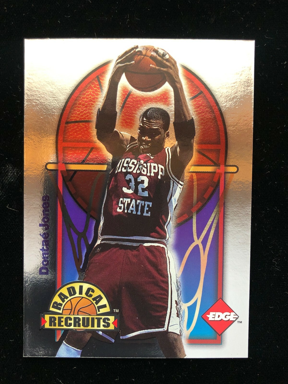1996 Collector's Edge Radical Recruits /6750 Dontae Jones #9 Basketball Card🔥🏀