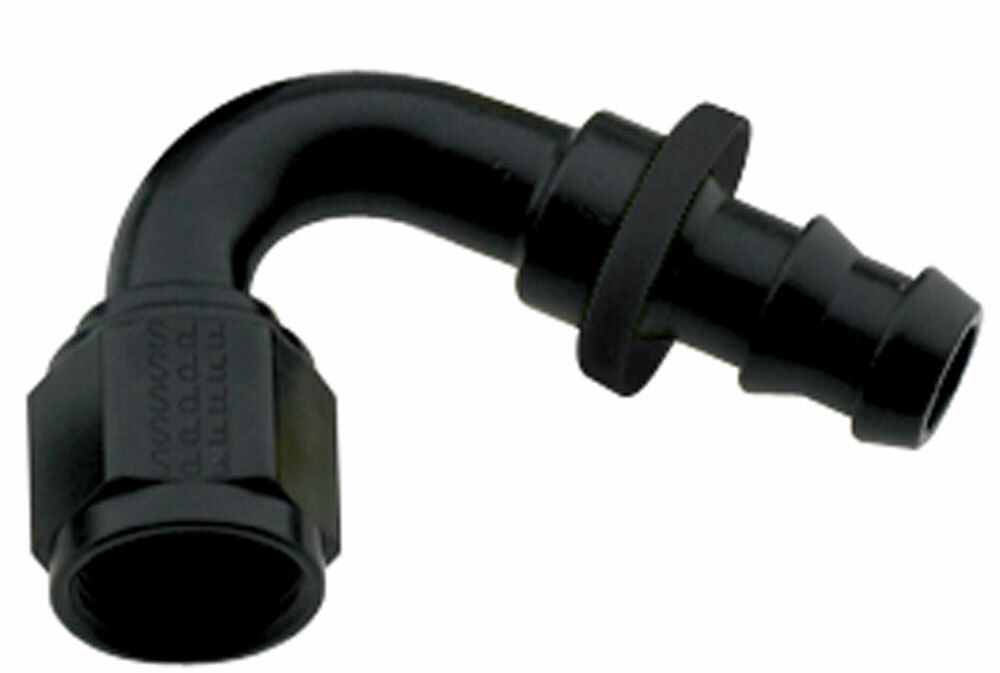Fragola Hose Fitting #12 60-Degree Push Lock Black 206012-BL Fragola Hose Fitting #12 60-Degree Push Lock Black 206012-BL
