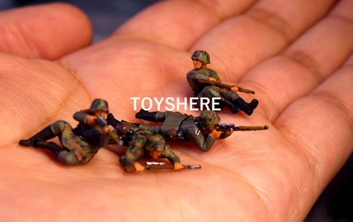 WWII 1/72 1:72 tank Germany soldier 4pcs SNIPER History World War II handpaint - Picture 7 of 7