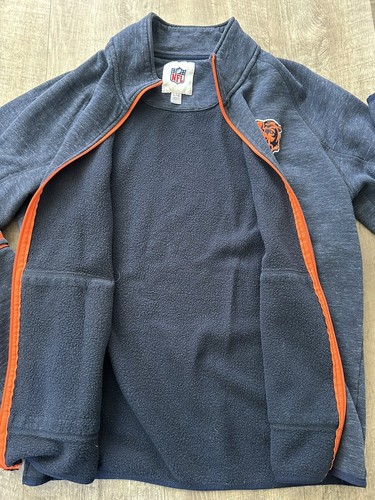Chicago Bears NFL Zip Up Sweatshirt Gr. Large L blau Football Team Fan - Bild 4 von 5
