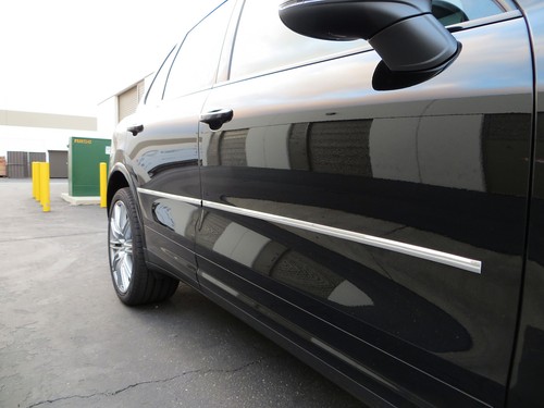 2pcs CHROME SIDE DOOR BODY Molding Trim Stripe for hyun 2012-2018 - Bild 3 von 3