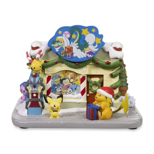 Holiday Pokemon Village Diorama Figuren Christmas Scarlet Violet Nintendo Switch - Bild 7 von 31
