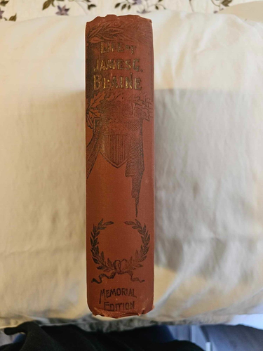 Life of James G. Blaine "The Plumed Knight"- Willis F. Johnson- 1893- Hardcover - Imagen 4 de 4