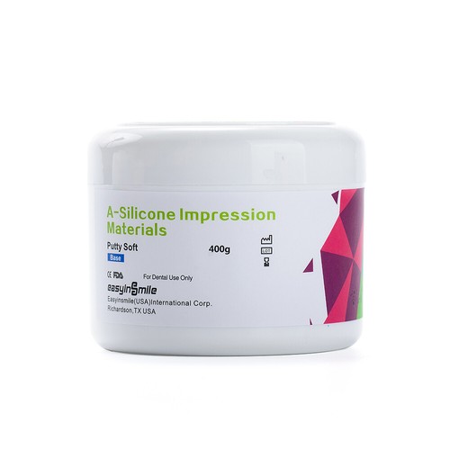 Dental Impression Material Putty Silicone Heavy Body 2*400G Base Catalyst VPS - Picture 7 of 12