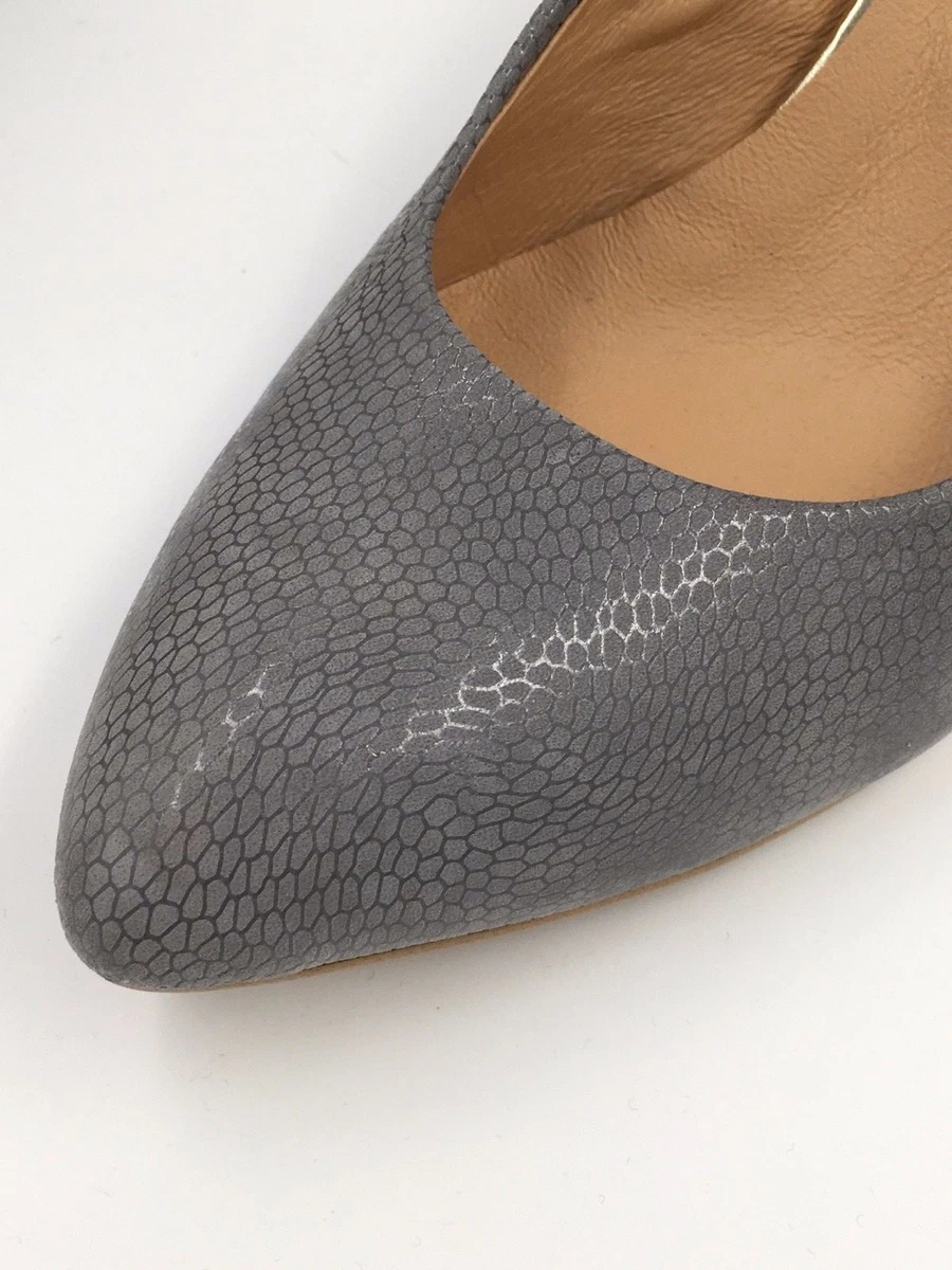 Grey block heel shoes best sale uk