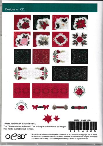 Christmas Trimmings Entertainment 2023 #12946 OESD 21 Designs - Bild 2 von 2
