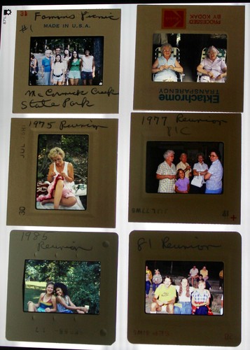 Lote 400+ Diapositivas De Colección 35mm Reunión Familiar Bielawski Genealogía Años 70 - Imagen 5 de 9
