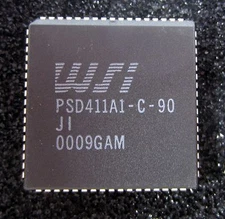 Lot of 2,WSI PSD411A1-C-90 PLCC-68,High Speed CMOS Logic Hex, NOS, New Old Stock