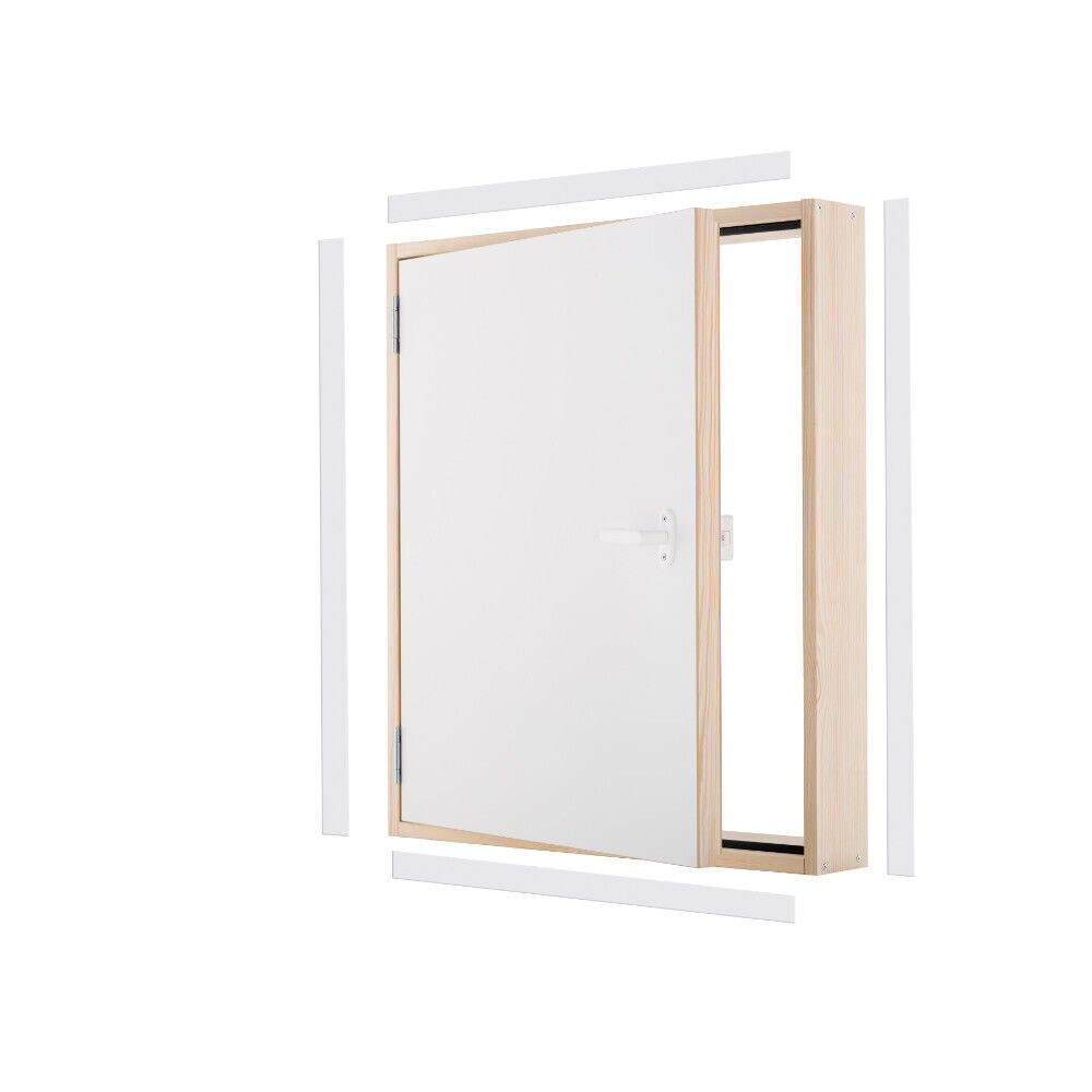 Stipite per porta al ginocchio legno TERMO Ud=1,22 W/m2*K Oman 80x70 70x80