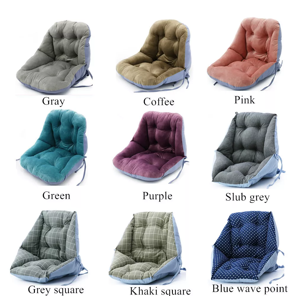 Home Office Waist Backrest Pad Seat Cushion Chair Recliner Non