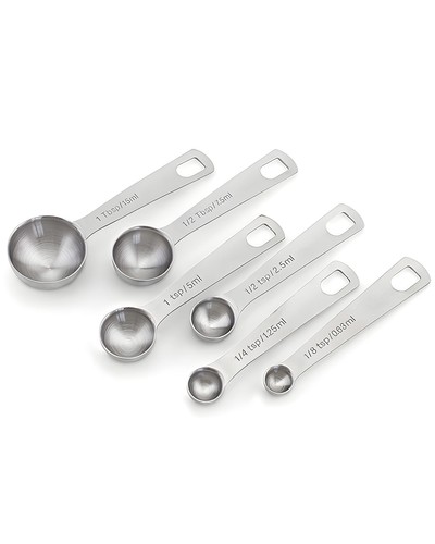 Juego de cuchillos medidoras de acero inoxidable para ingredientes secos líquidos - Imagen 3 de 7
