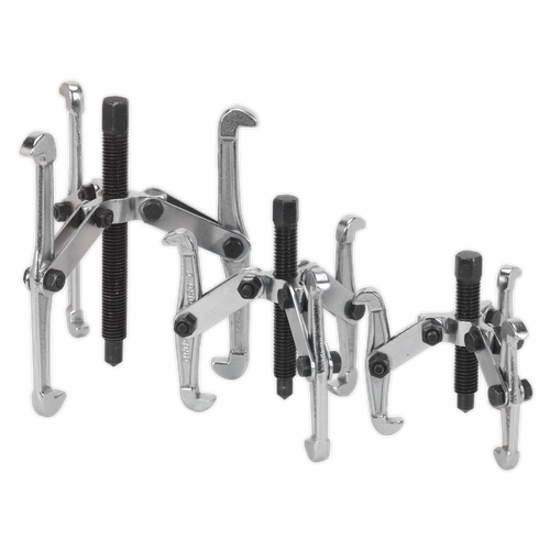 Sealey VS77 Triple Leg Gear Reversible Puller Set 3pc - Picture 9 of 12