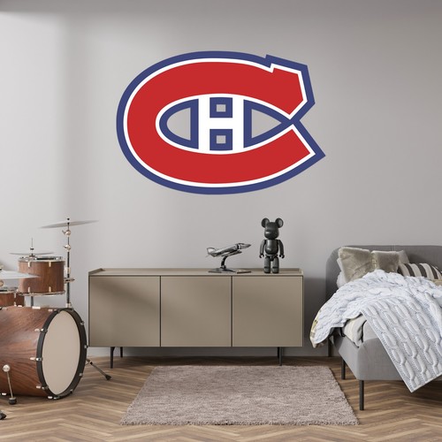 Adesivo Montreal Canadiens - serie NHL - adesivo murale per decorazioni camera - Foto 3 di 6