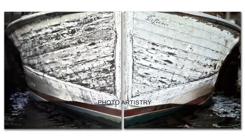 Nautical Wall Art, Personalized, Beach Decor, White, , Coastal, Art, Ship,  Boat - Picture 3 of 5