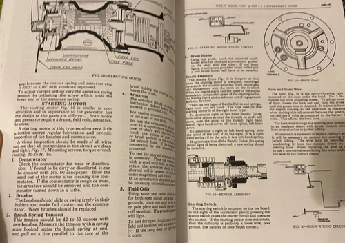 Jeep TM10-1513 Willys MB Ford GPW Segunda Guerra Mundial libro manual (no CD) EE. UU. mayo de 1942 - Imagen 3 de 4
